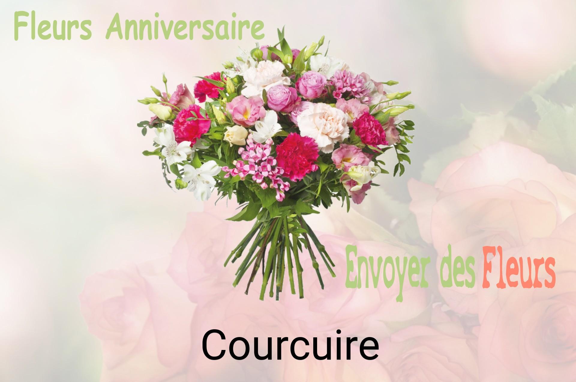 Bouquet de fleurs d’anniversaire livré à Courcuire