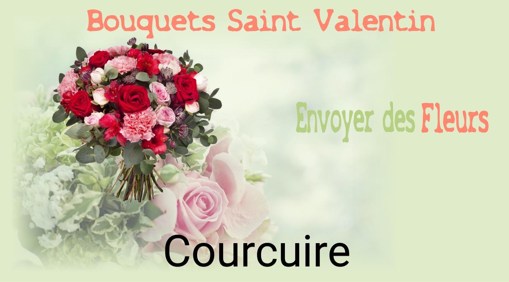Roses de Saint-Valentin livrées à Courcuire